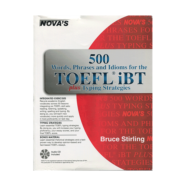 خرید کتاب NOVA’S 500Words, Phrases, Idioms for the TOEFL iBT
